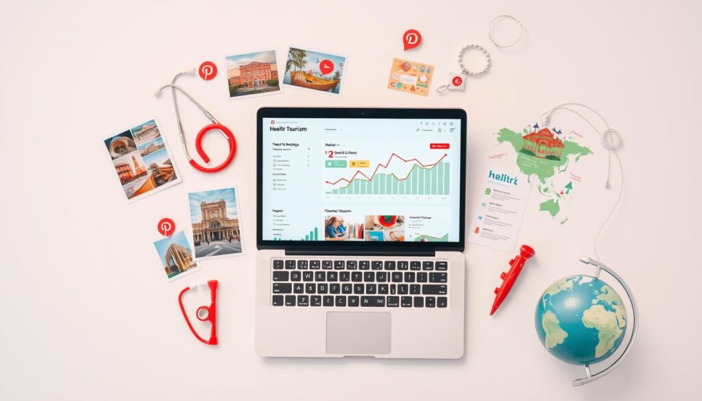 Pinterest SEO teknikleri sağlık turizmi için